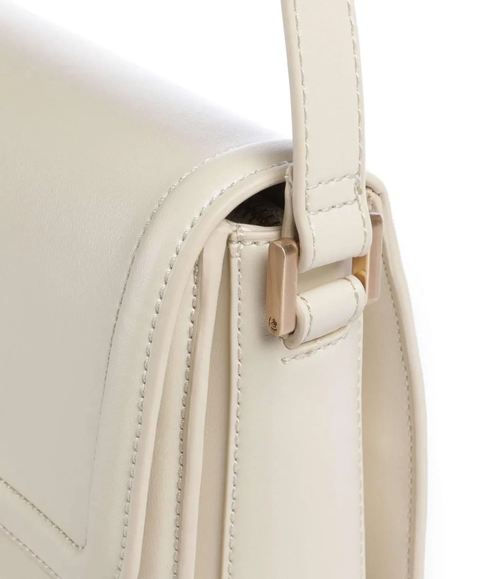 Floren Umhängetasche Lederimitat creme