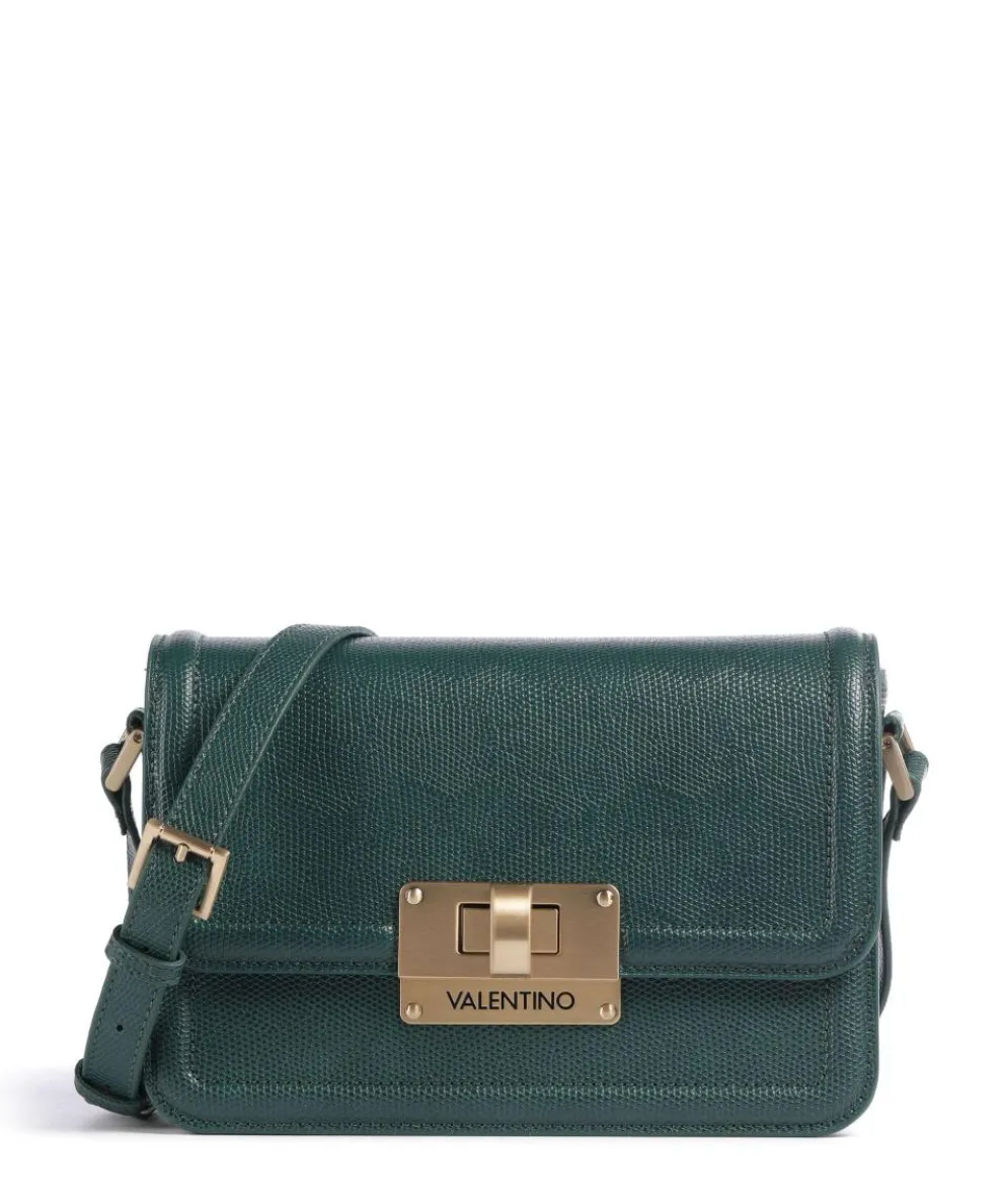 Floren Umhängetasche Lederimitat dunkelgrün