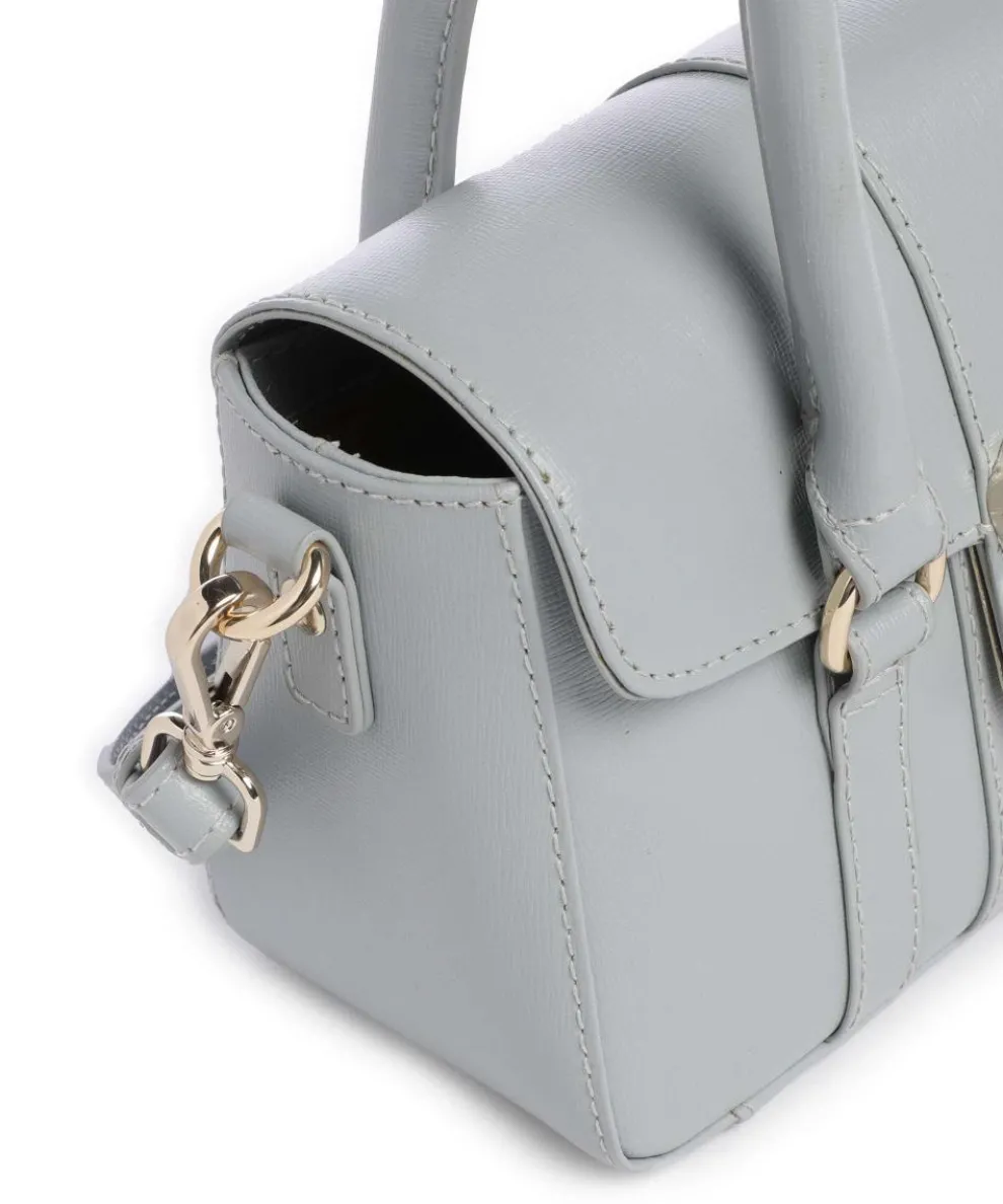 Florence Small Maggie Icon Handtasche Saffiano Leder blaugrau