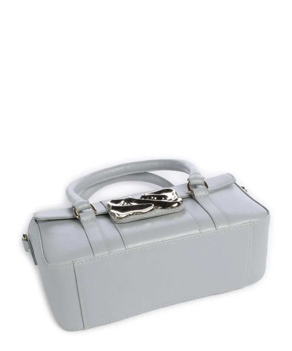 Florence Small Maggie Icon Handtasche Saffiano Leder blaugrau