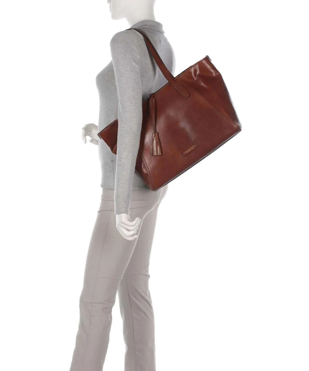 Florentin Shopper Leder braun