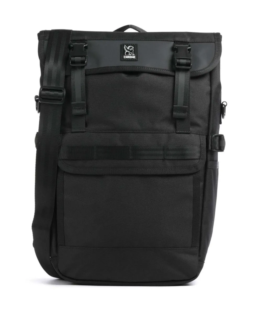 Holman Pannier Gepäcktasche 13″ recyceltes Polyester schwarz