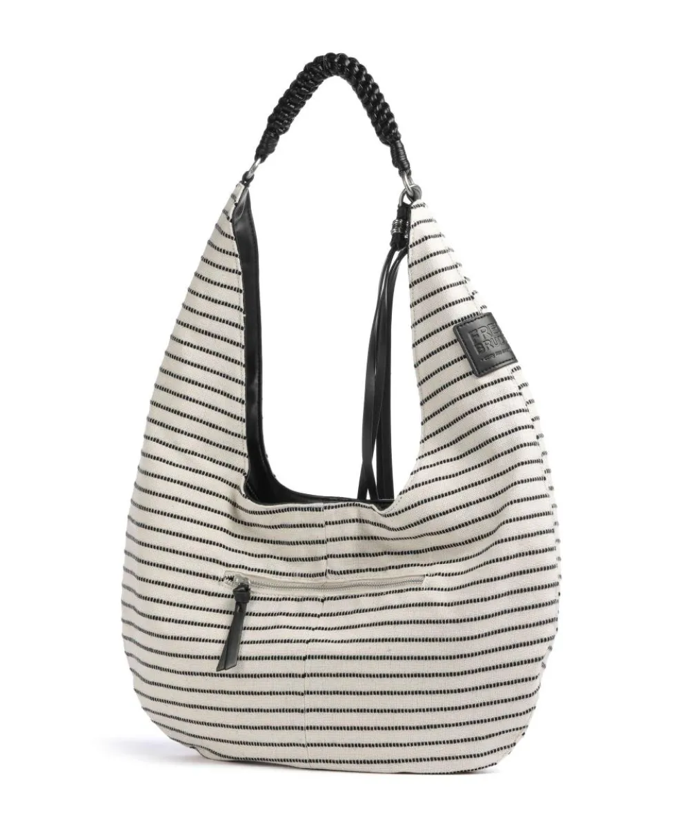 For Lovers Schultertasche Canvas natur/schwarz