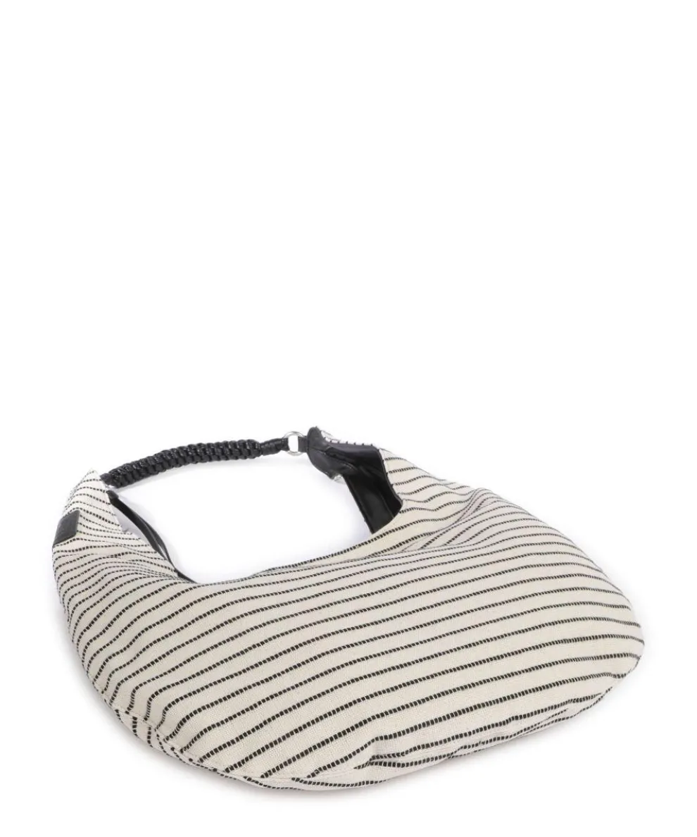 For Lovers Schultertasche Canvas natur/schwarz