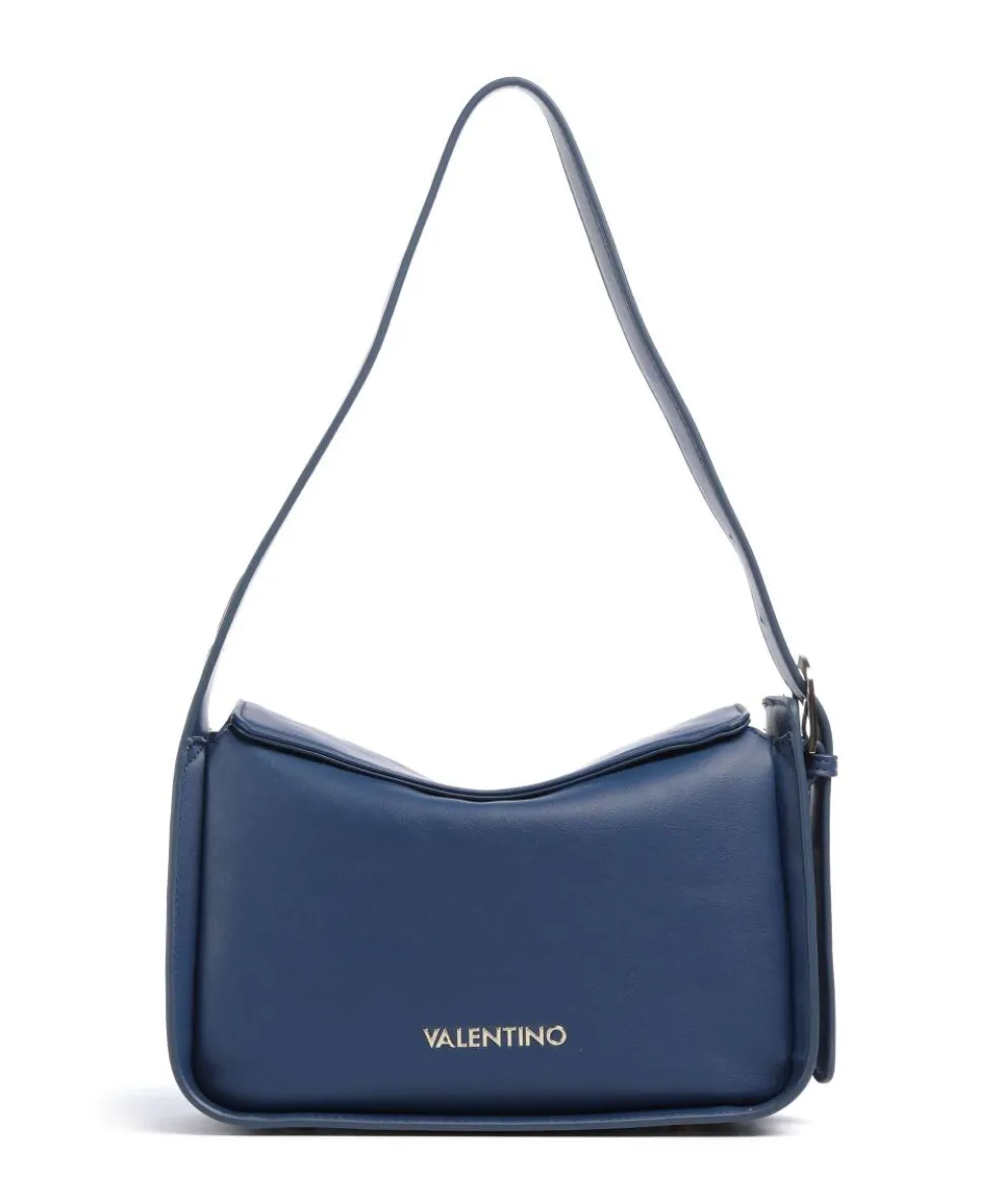 Fosca Re Schultertasche Lederimitat dunkelblau