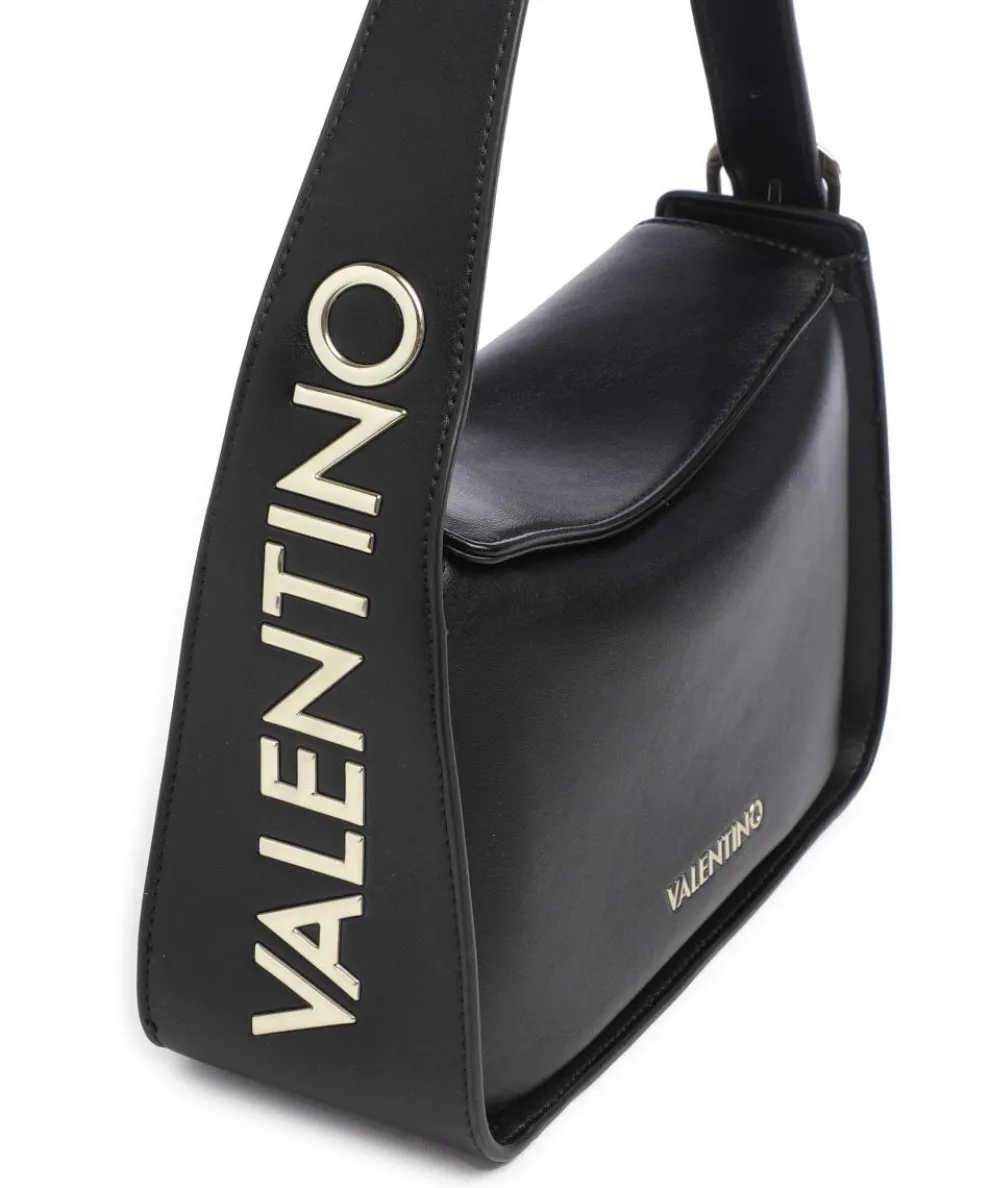 Fosca Re Schultertasche Lederimitat schwarz