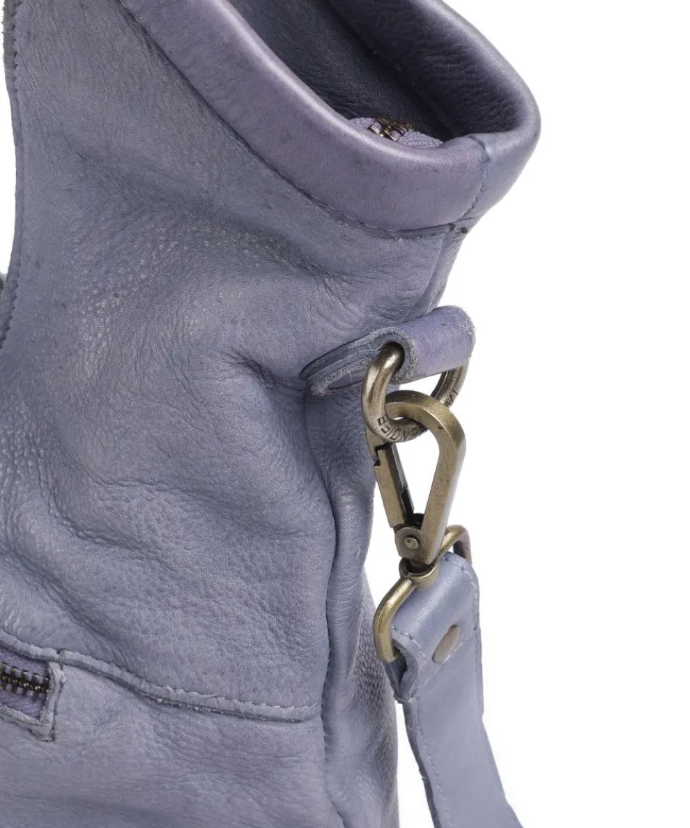 Freundgasse 2 Shopper genarbtes Leder lavendel