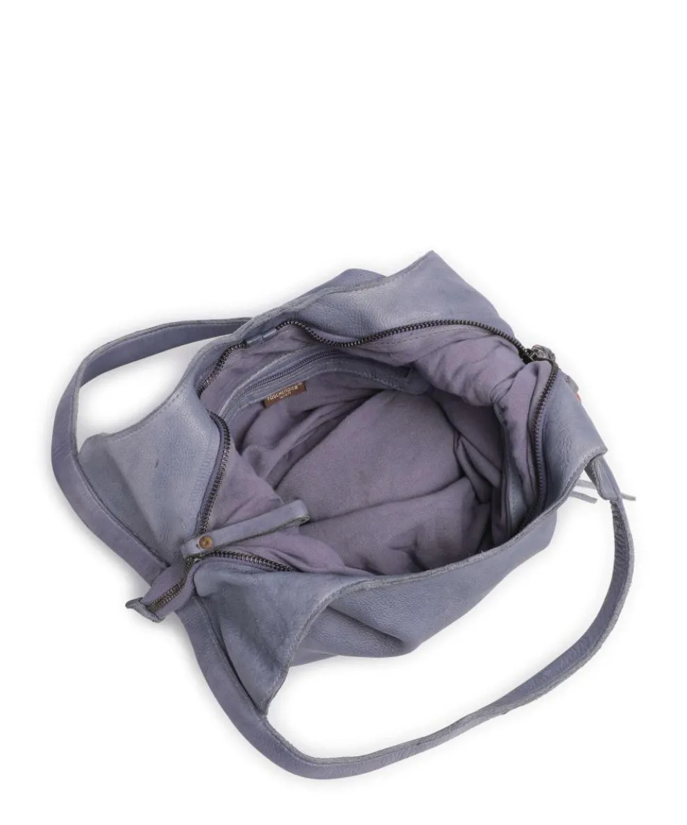 Freundgasse 2 Shopper genarbtes Leder lavendel