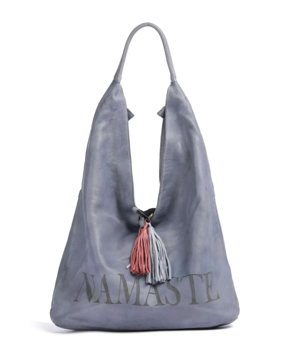 Freundgasse 1 Shopper genarbtes Leder lavendel