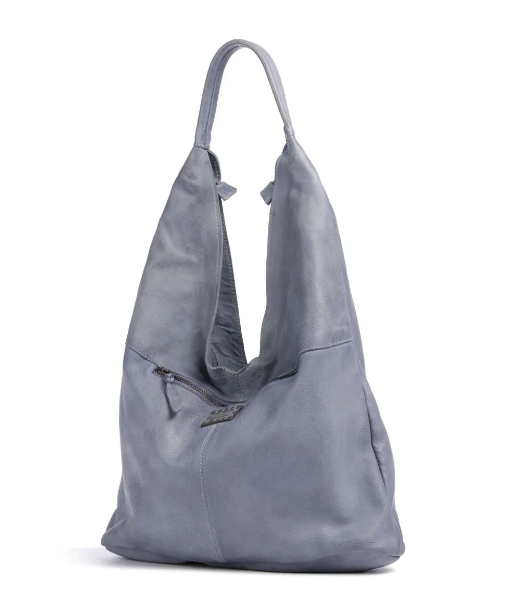 Freundgasse 1 Shopper genarbtes Leder lavendel