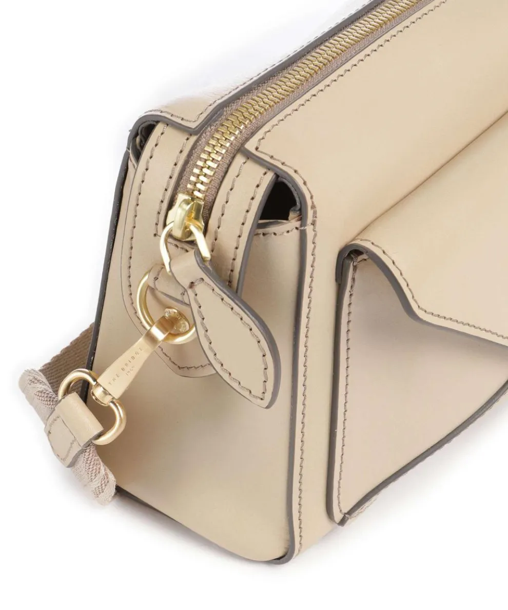 Frida Umhängetasche Rindsleder sand