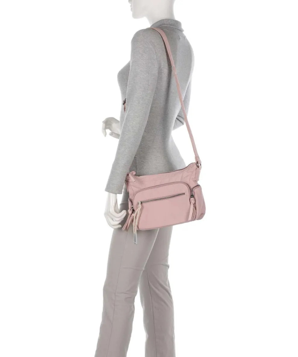 Friends for life Umhängetasche Polyester altrosa