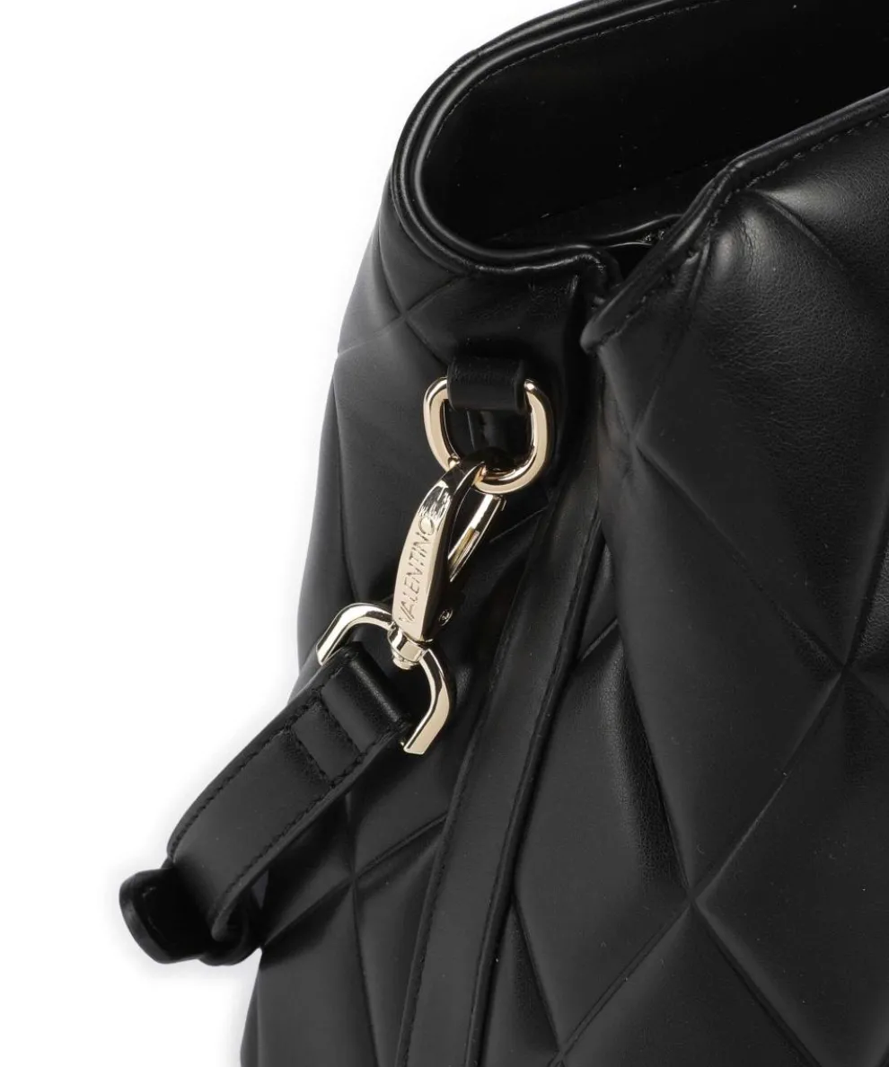 Frisia Handtasche Lederimitat schwarz