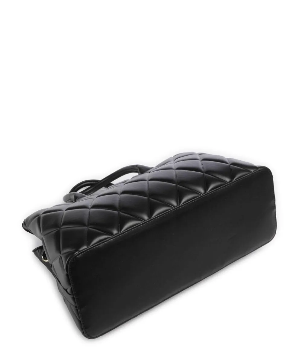 Frisia Handtasche Lederimitat schwarz