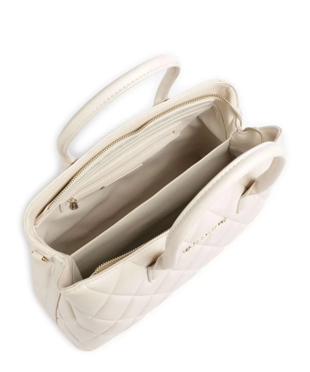 Frisia Handtasche Lederimitat creme