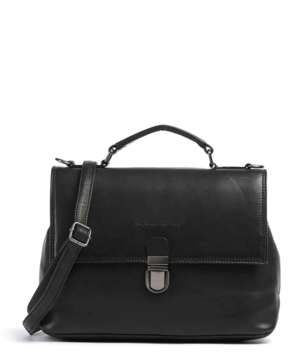 Novum Renata Umhängetasche Rindsleder schwarz