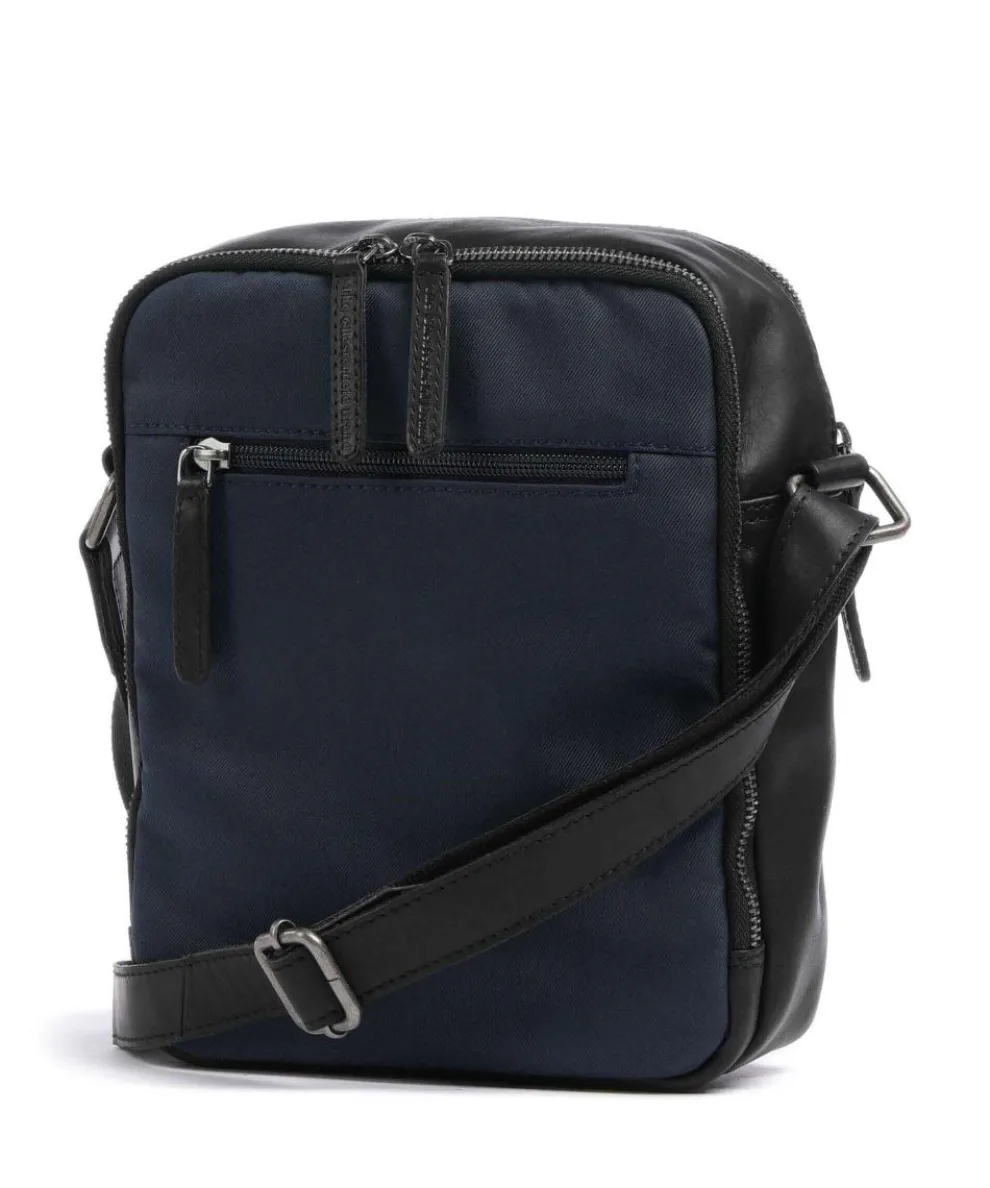Fusion Arendal Umhängetasche Nylon, Leder navy