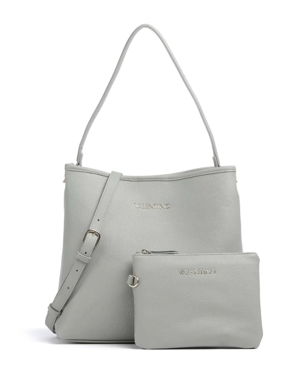 Futura Beuteltasche Lederimitat grau