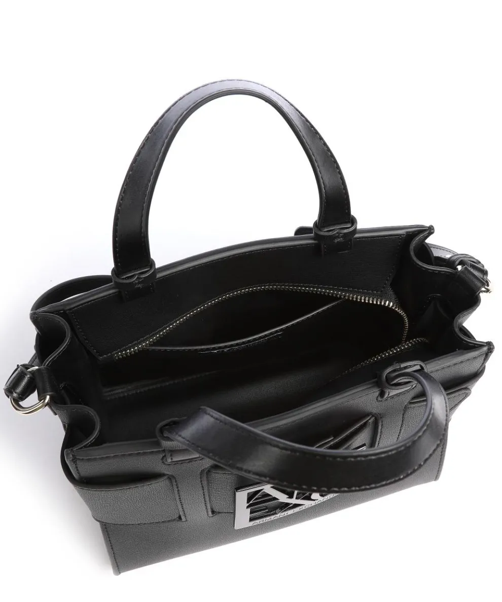 Susie M Handtasche Lederimitat schwarz