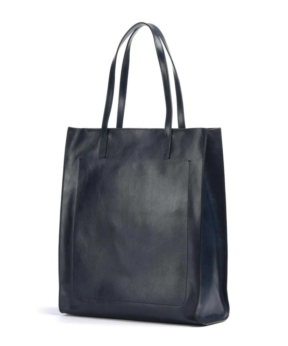 Mirra Shopper Rindsleder dunkelblau