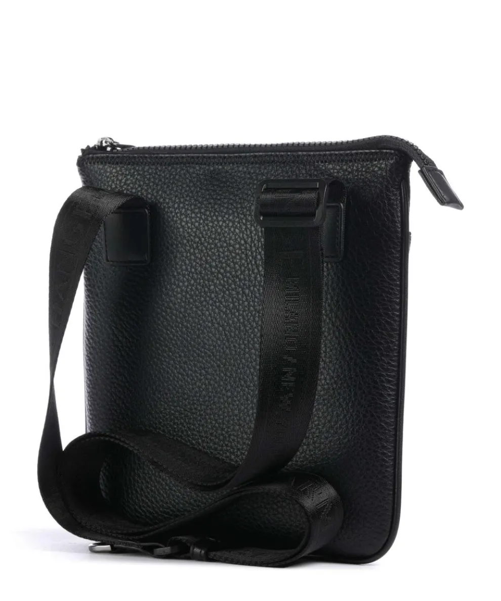 Miami Umhängetasche Lederimitat schwarz