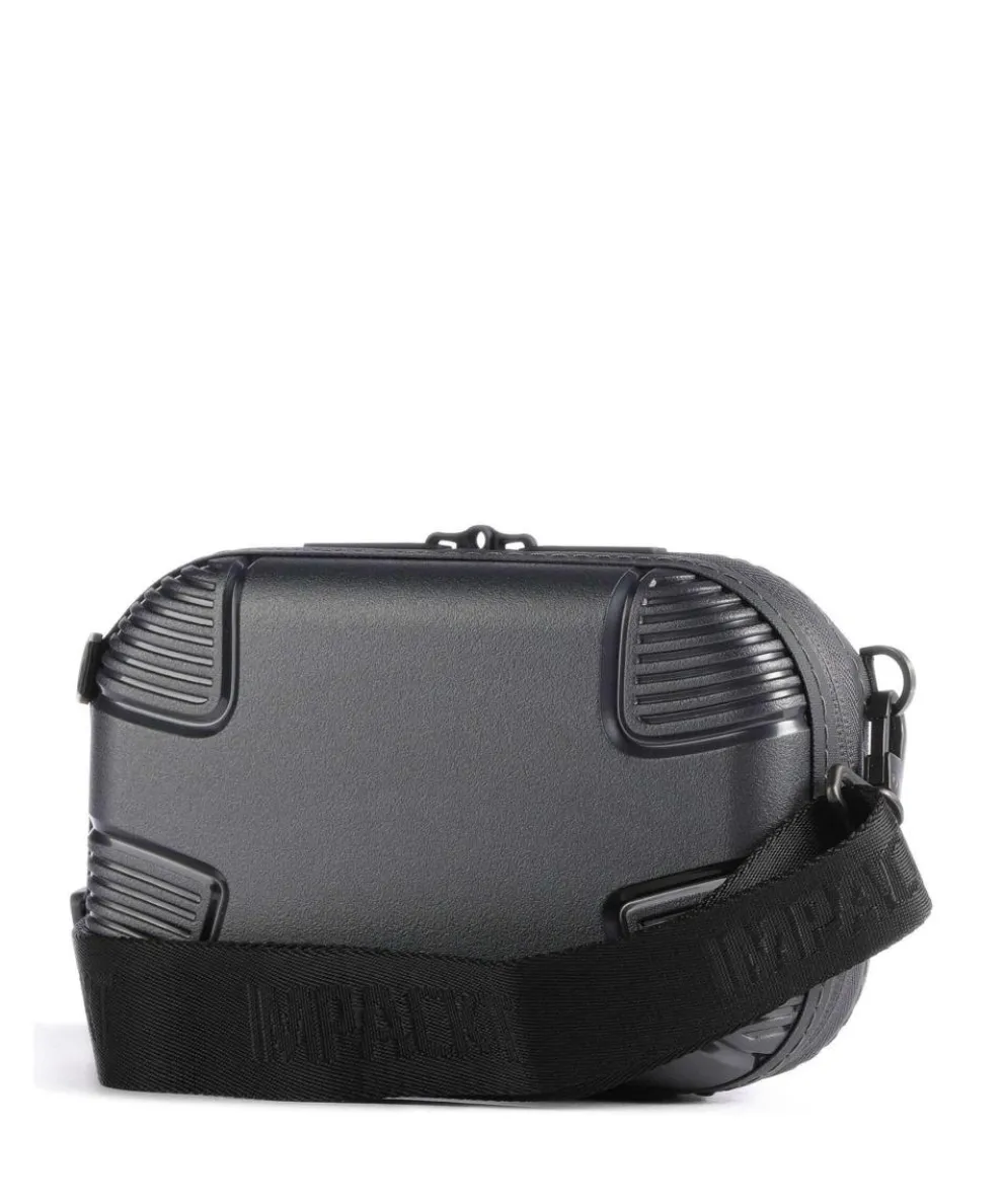 IP1 Mini Umhängetasche recyceltes Polypropylen dunkelgrau