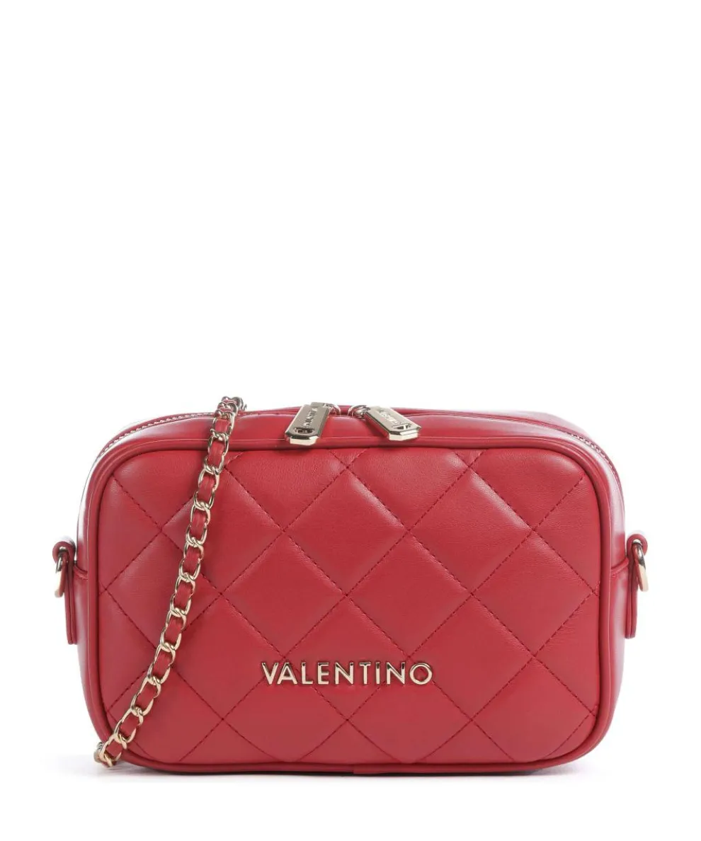 Ocarina Umhängetasche Lederimitat rot