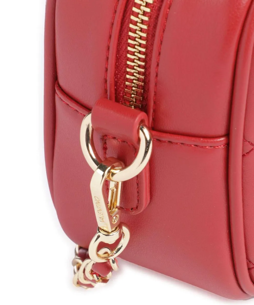 Ocarina Umhängetasche Lederimitat rot