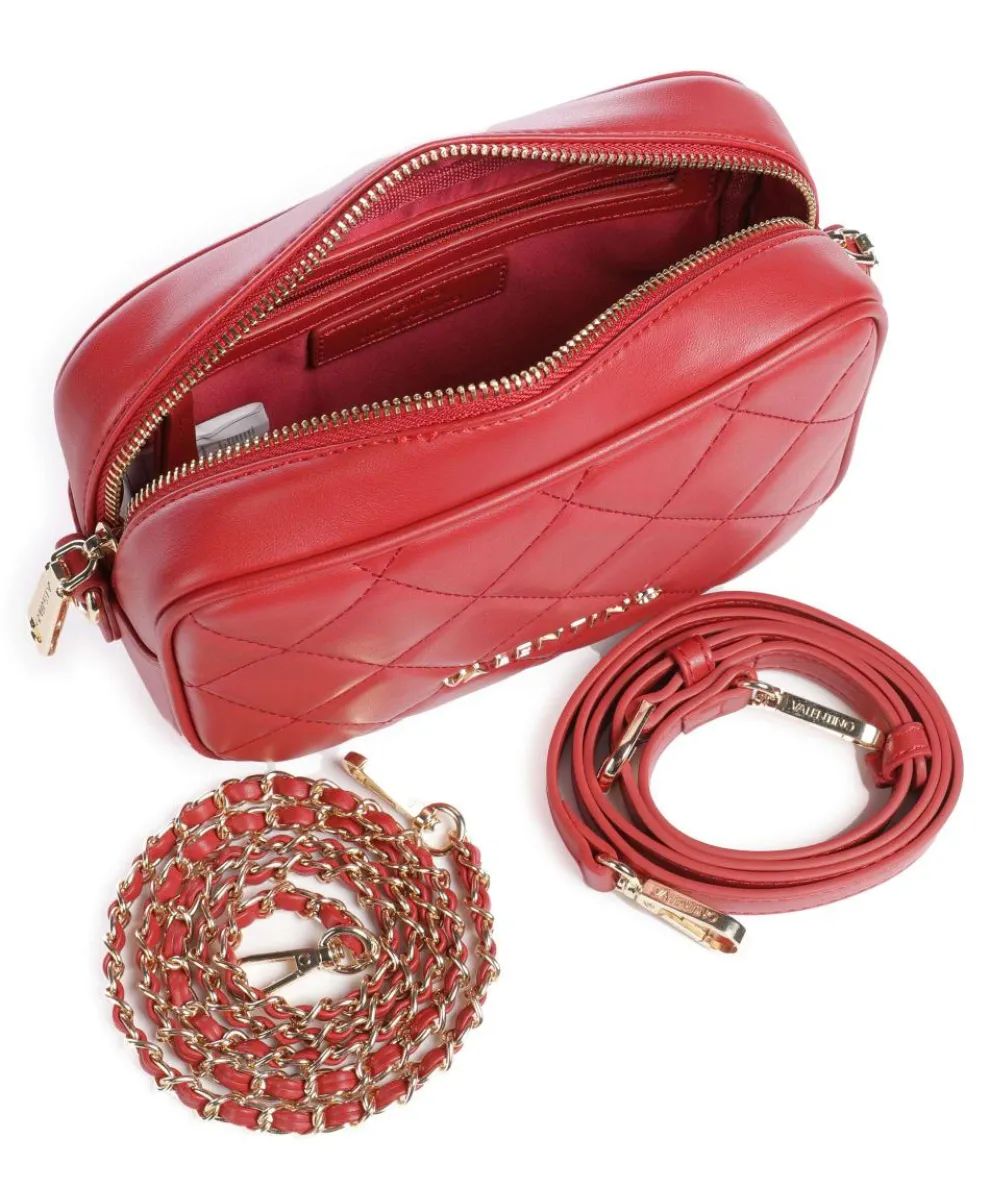 Ocarina Umhängetasche Lederimitat rot