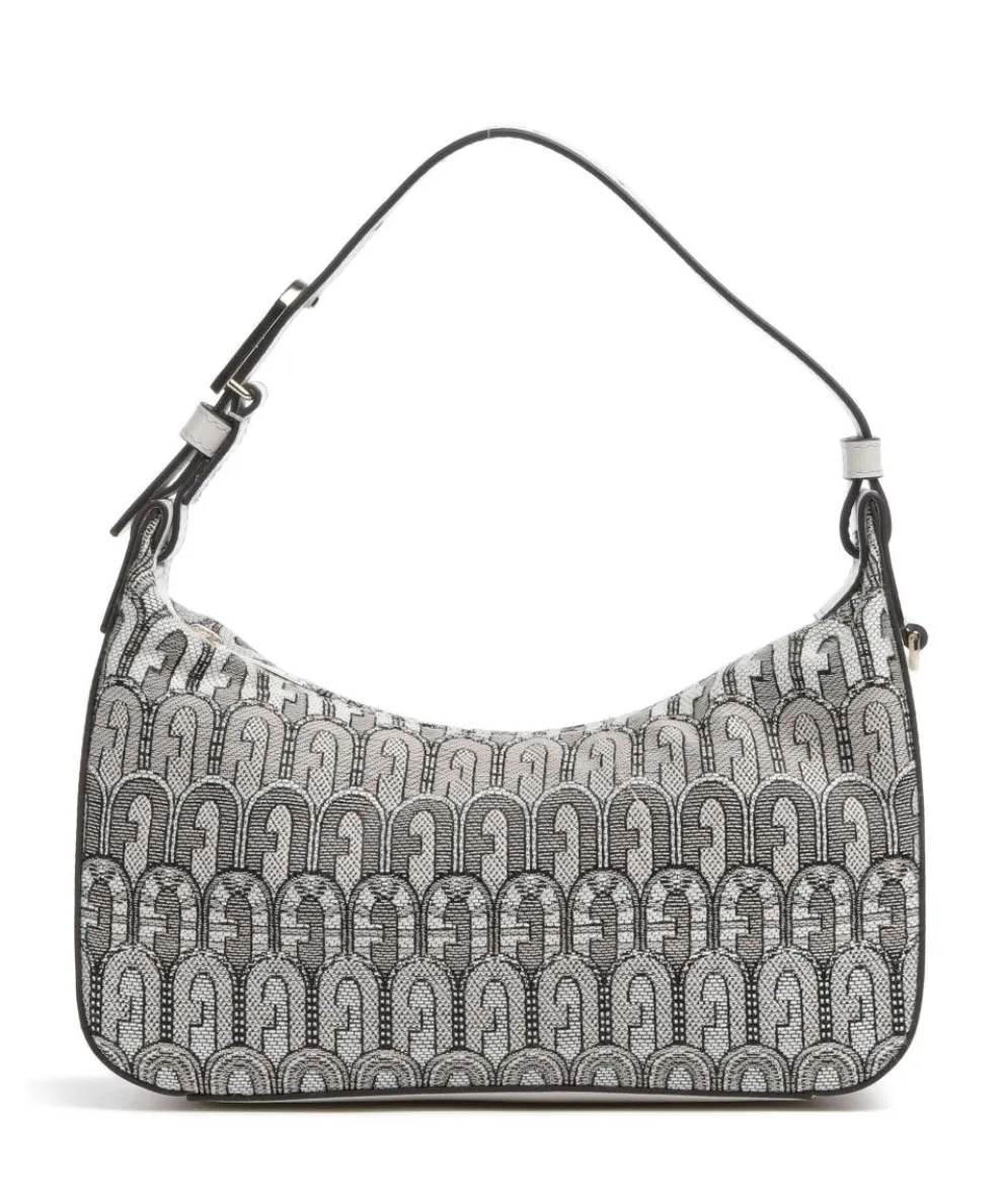 Flow S Schultertasche Textil beige