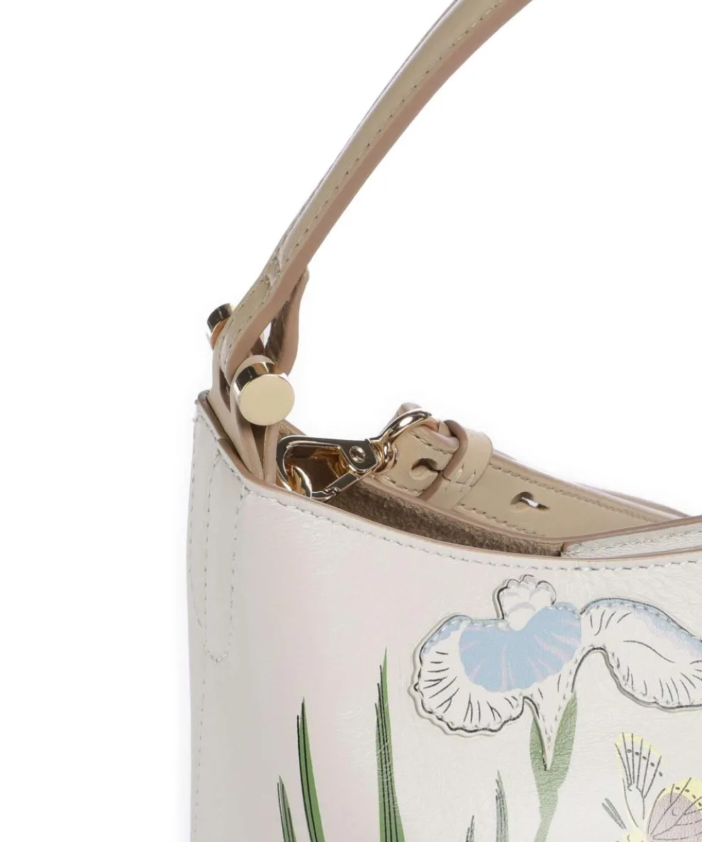 The Rhs Collection Umhängetasche Rindsleder elfenbein