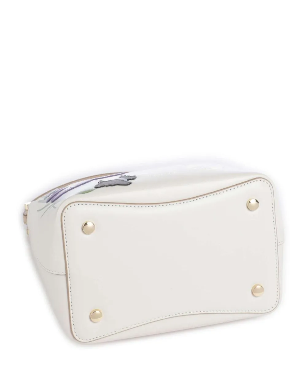 The Rhs Collection Umhängetasche Rindsleder elfenbein