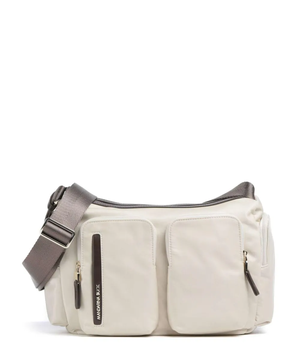 Hunter Umhängetasche Nylon creme