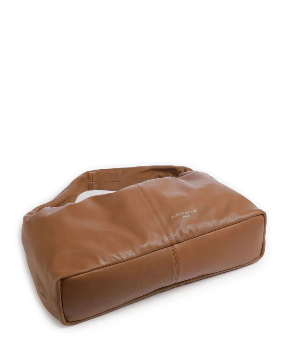 Bo Sheep Natural L Beuteltasche Schafsleder braun