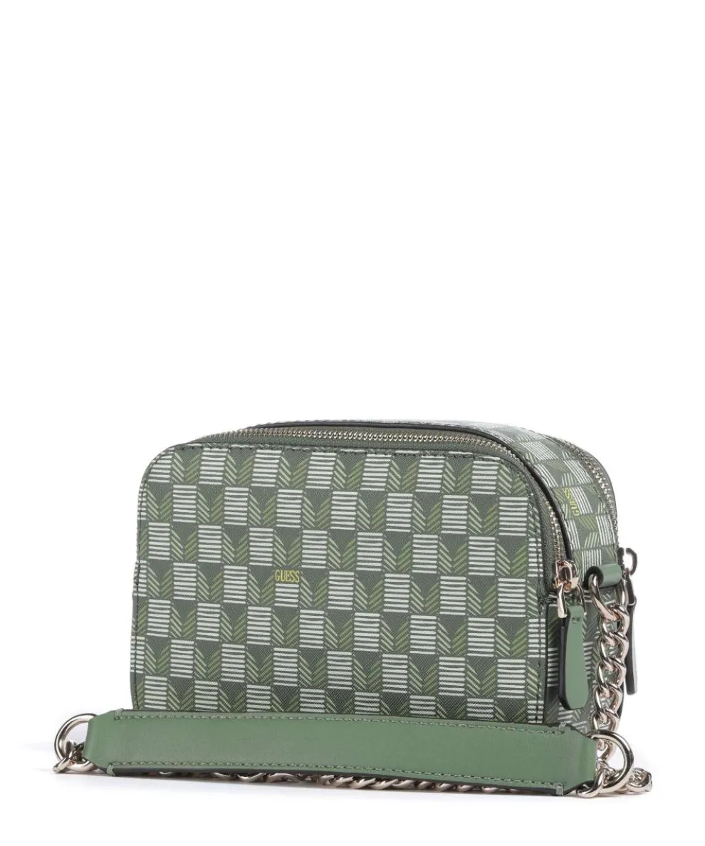 G Wave Umhängetasche Lederimitat grün