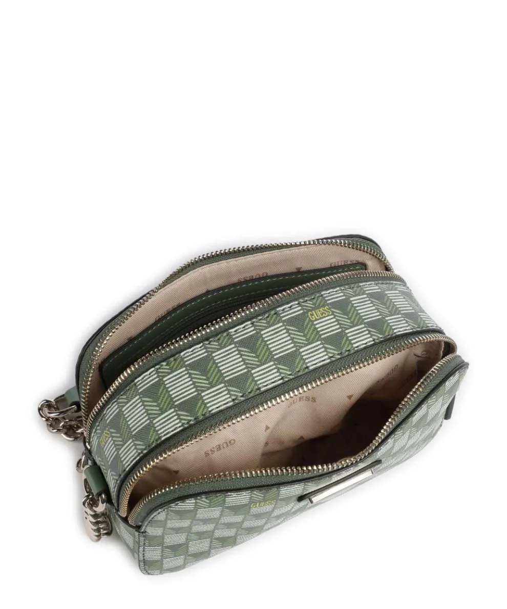 G Wave Umhängetasche Lederimitat grün