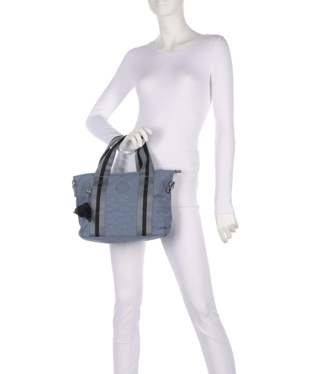 Basic Minta M Handtasche recyceltes Polyamid blaugrau