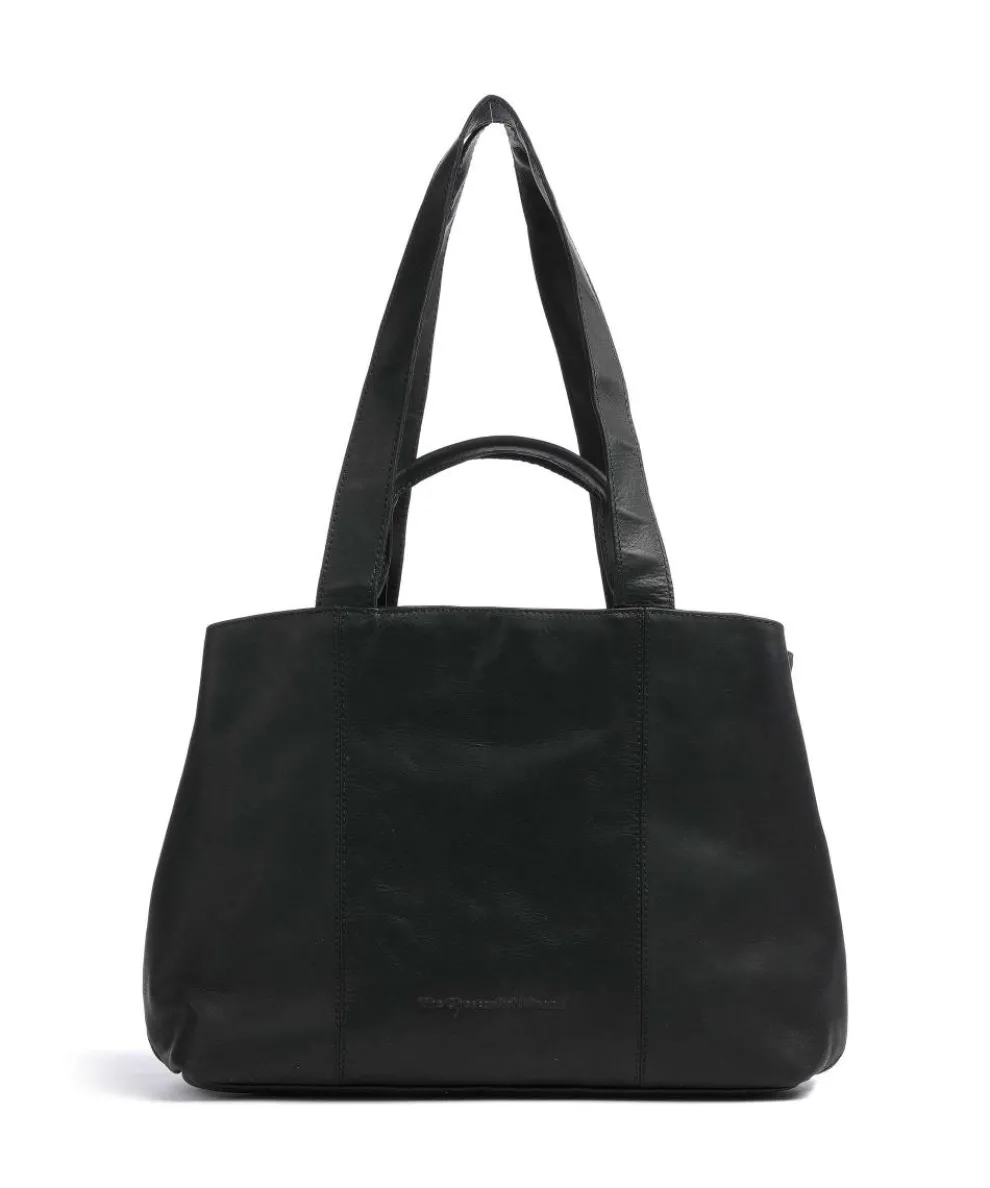 Gail Shopper Pull-Up Rindsleder schwarz