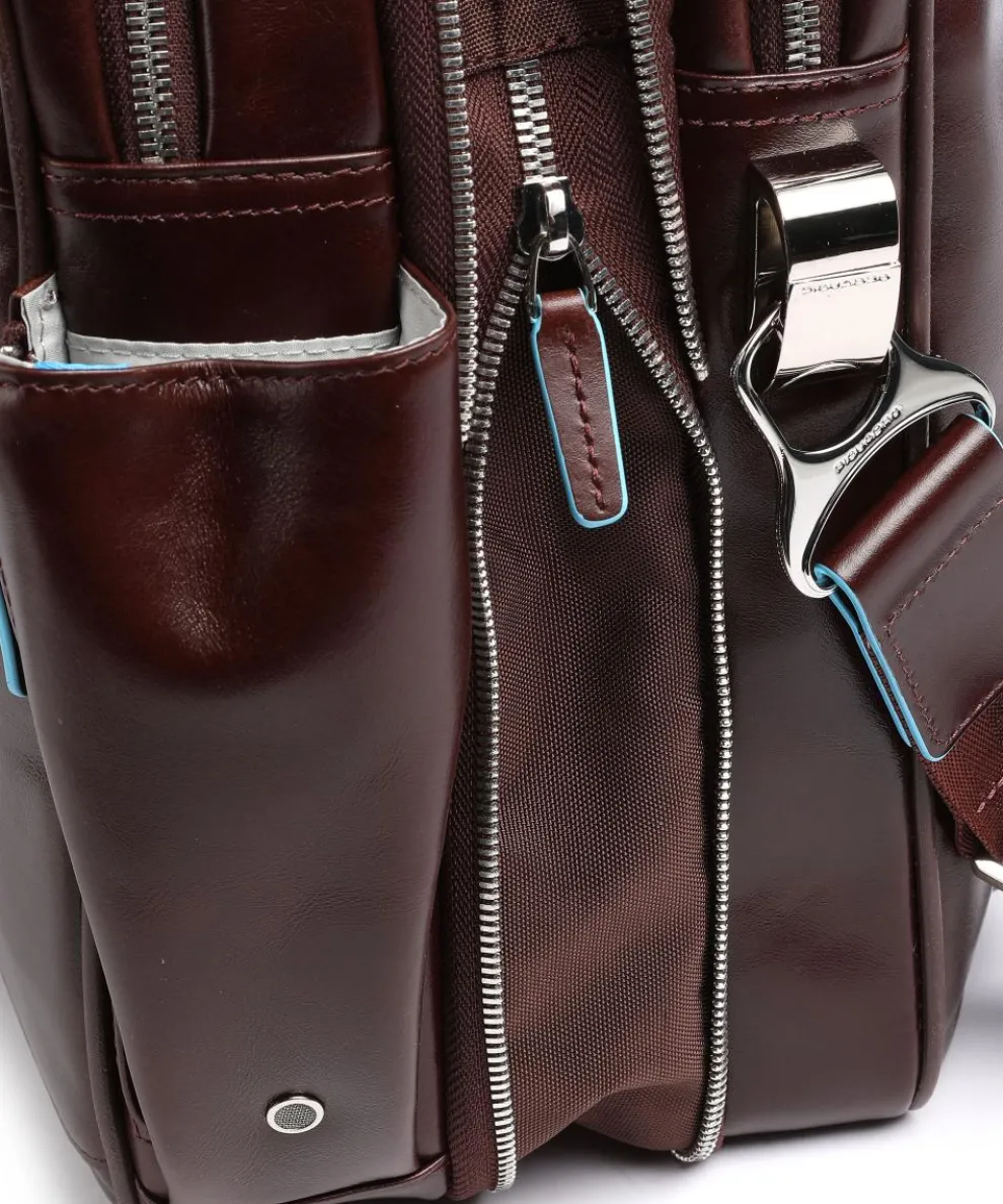 Blue Square Aktentasche 16″ Leder mahagoni