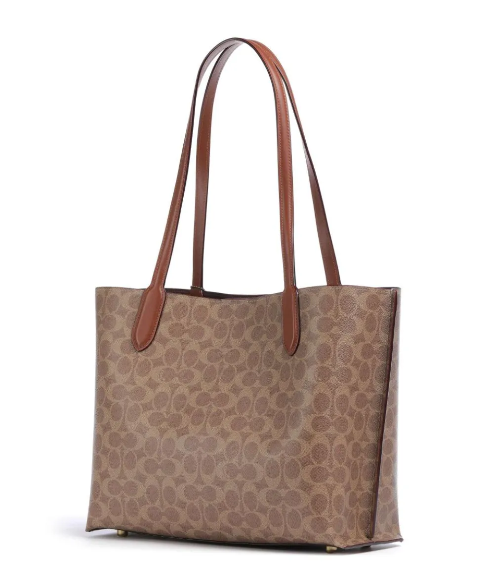 Willow Signature Shopper Canvas braun