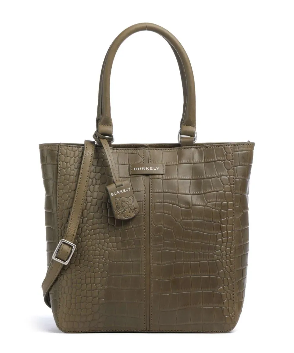 Cool Colbie Handtasche geprägtes Leder olivgrün