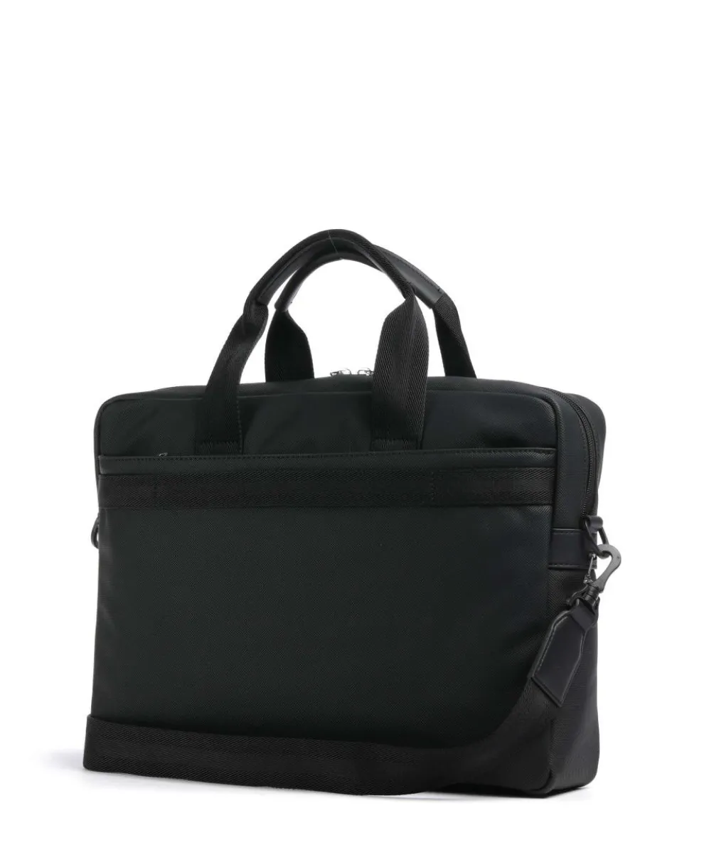 Jinko Aktentasche 14″ Lederimitat schwarz