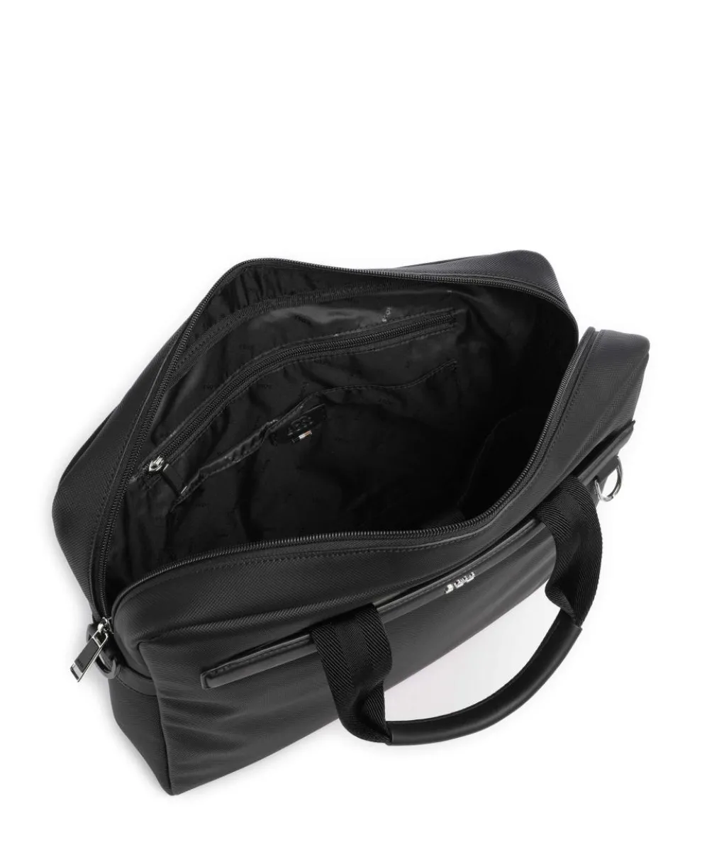 Jinko Aktentasche 14″ Lederimitat schwarz