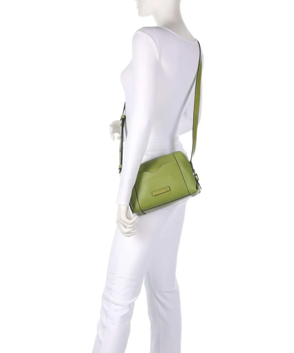 Gemma Umhängetasche genarbtes Rindsleder grün