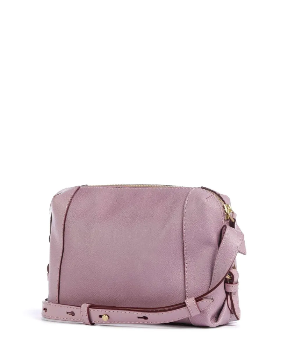 Gemma Umhängetasche genarbtes Rindsleder rosa