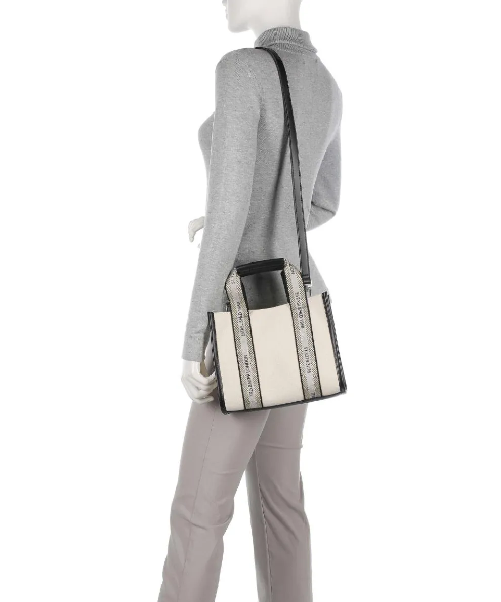 Georjea Handtasche Canvas elfenbein