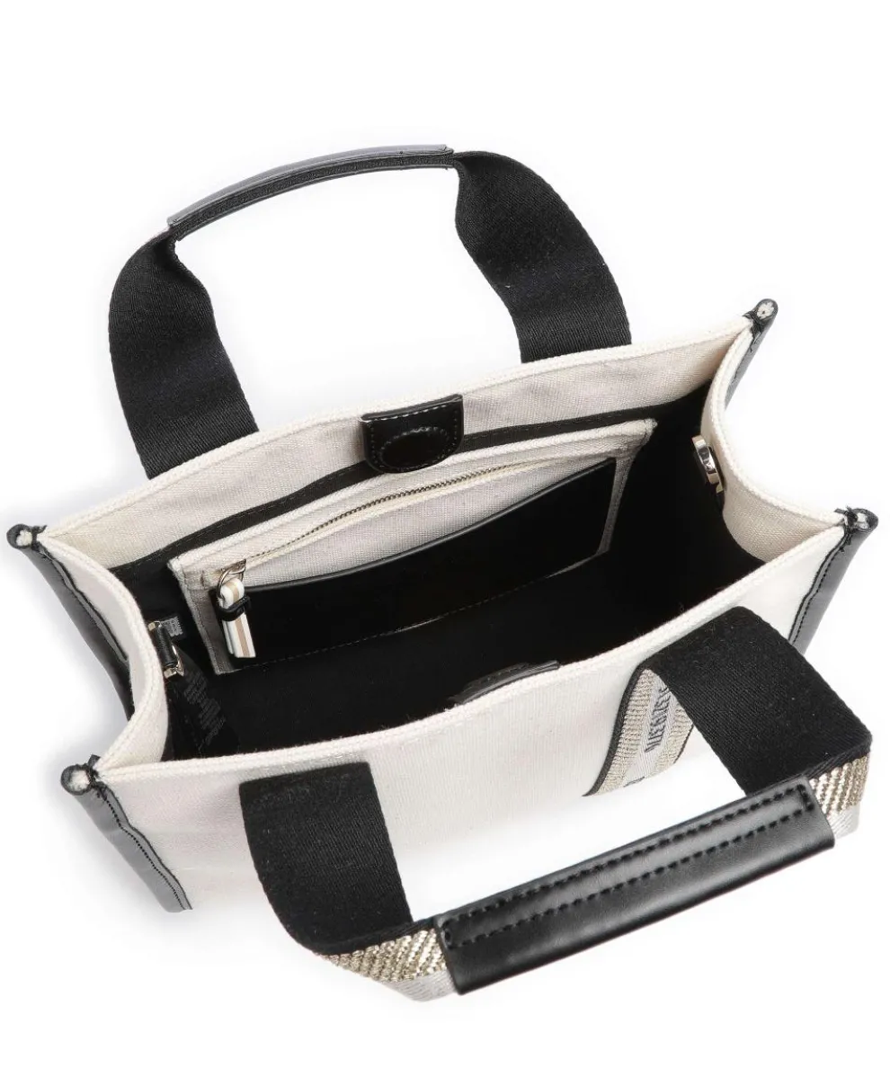 Georjea Handtasche Canvas elfenbein