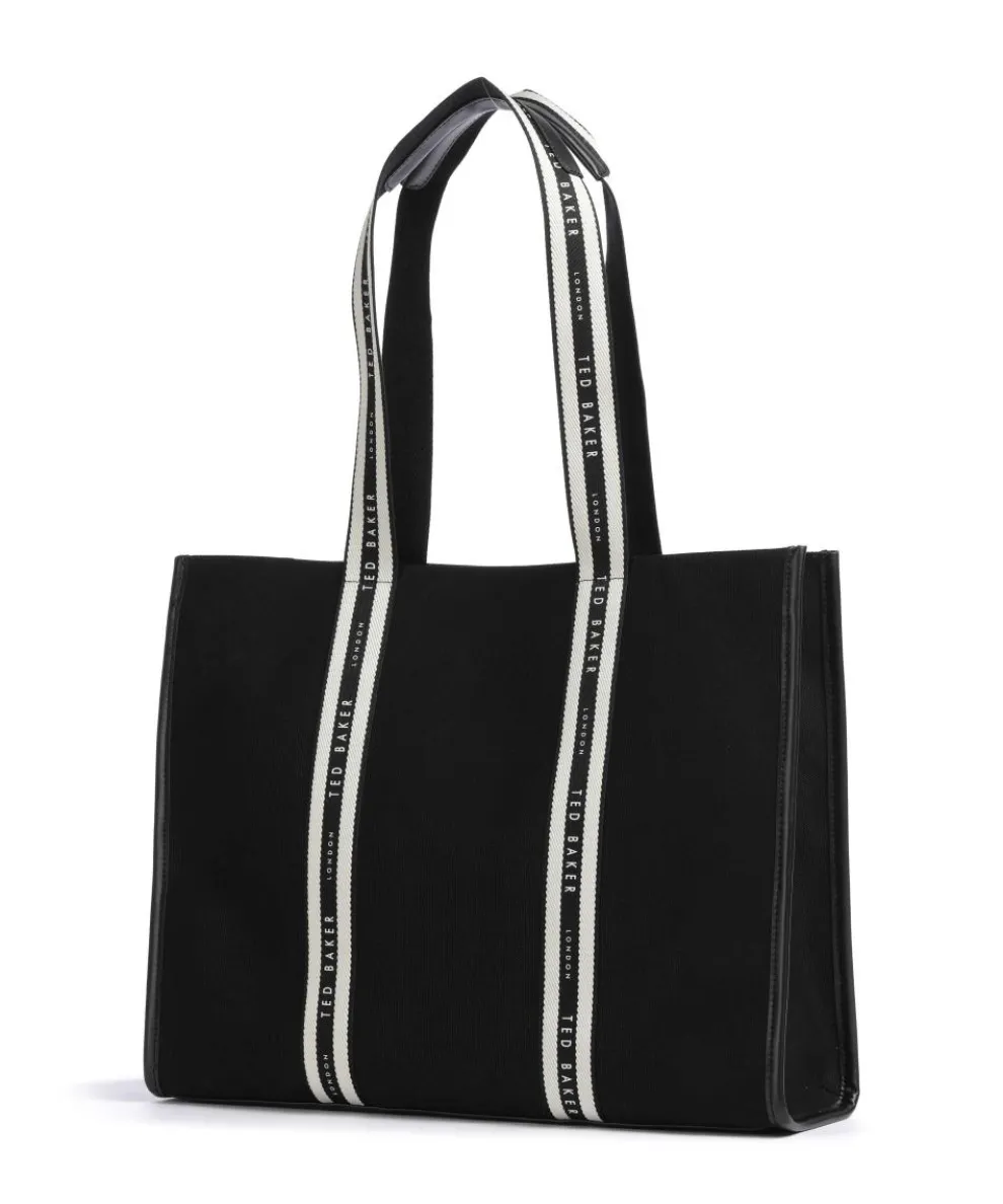 Georjey Shopper Baumwolle schwarz