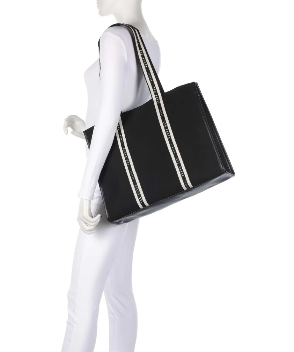 Georjey Shopper Baumwolle schwarz