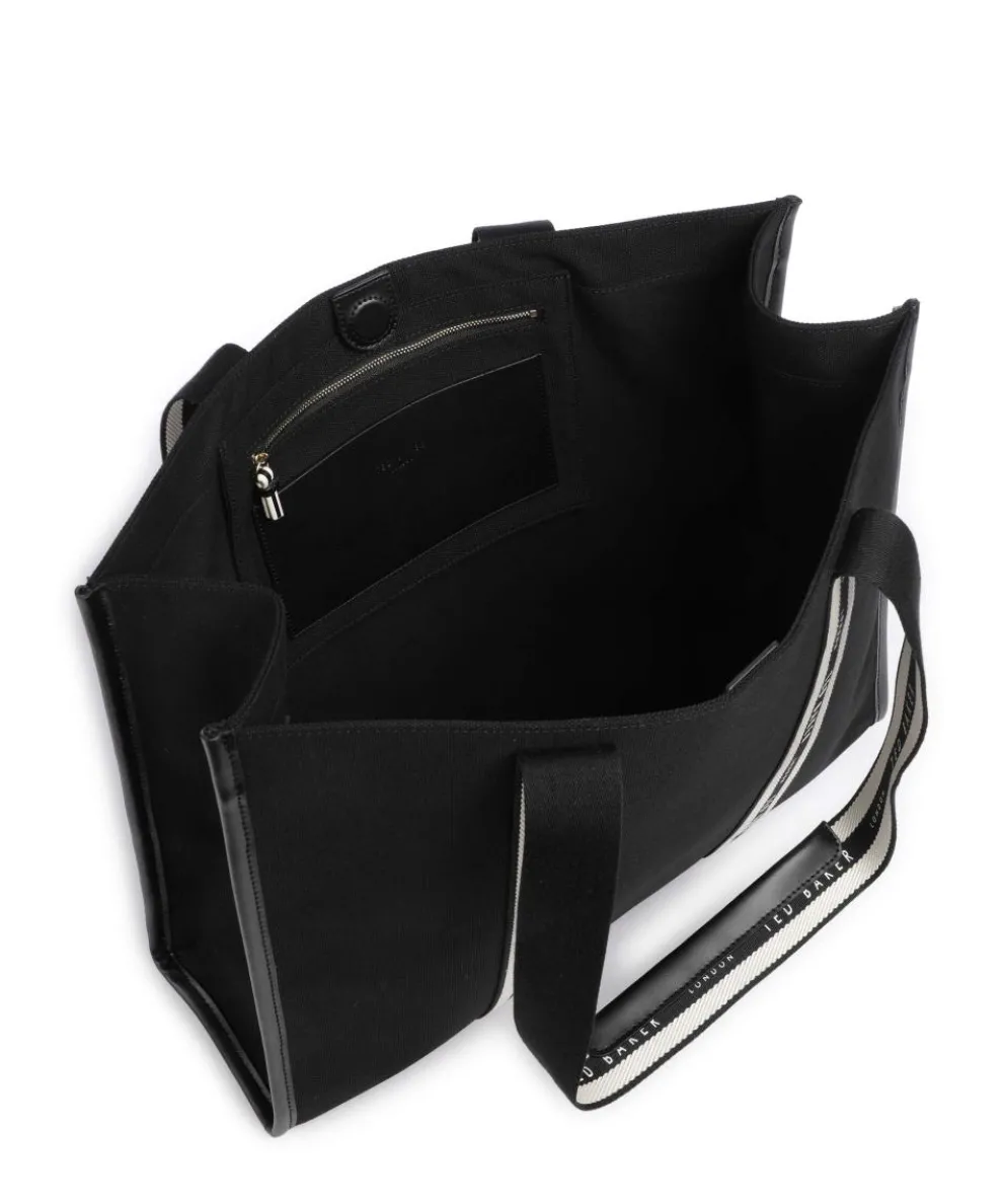 Georjey Shopper Baumwolle schwarz